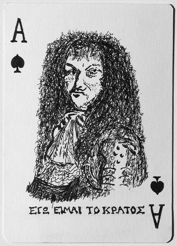 Sotiris Papanikolaou: A Game for the Future - Card - Louis XIV